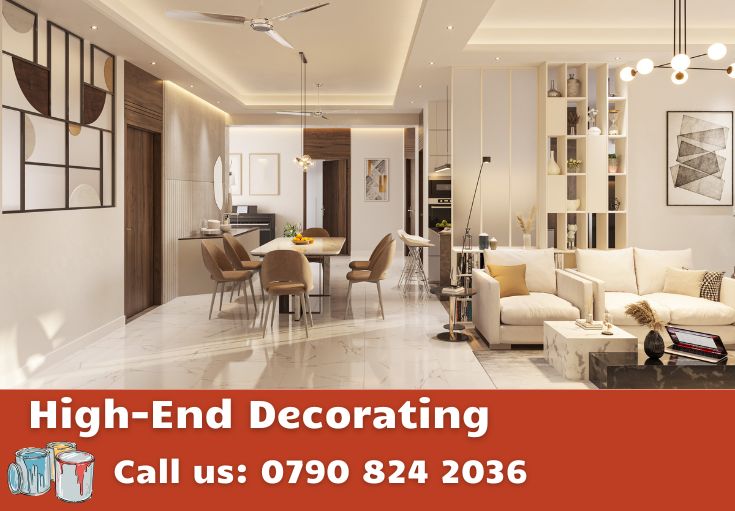 high-end decorating Whitley Bay